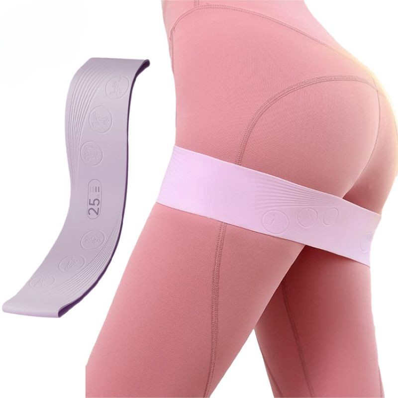 Pilates Yoga Tone - Bande de Résistance en Silicone pour