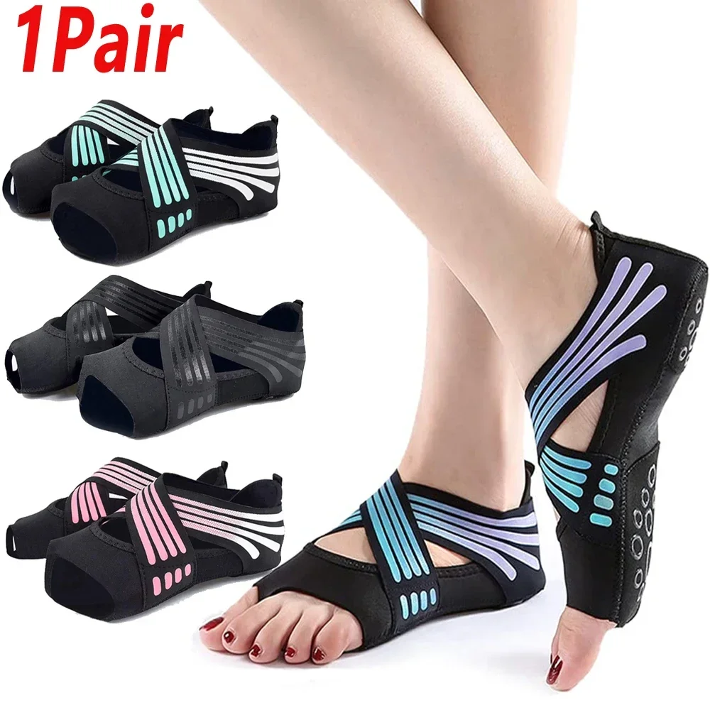Medias Para Pilates Y Yoga - 1 paire de chaussures de yoga