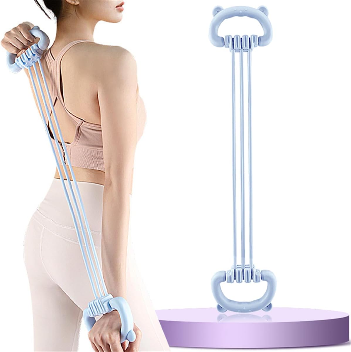 Pilates Yoga Tone - Bandes de résistance Figure 8 pour