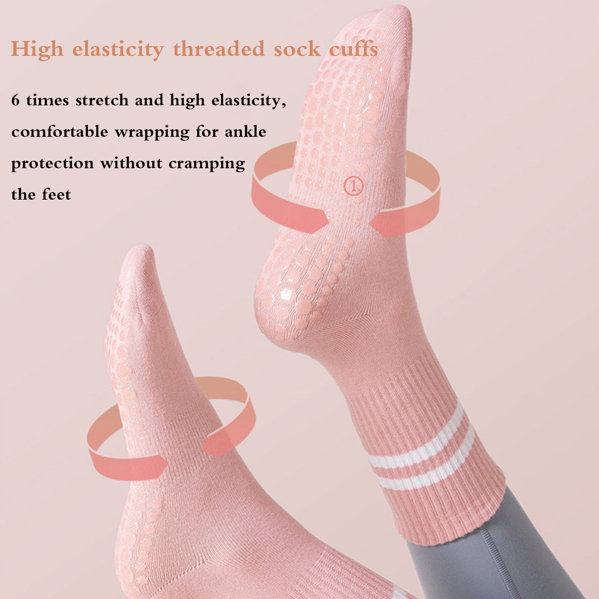 Chaussettes Pilates avec poign - Medias Para Pilates Y Yoga avis et prix