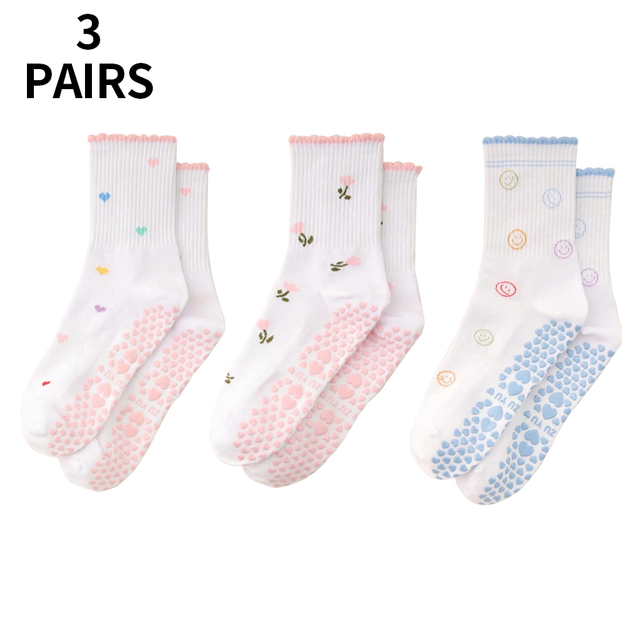 1/2/3/4 paires de chaussettes  - Medias Para Pilates Y Yoga avis et prix