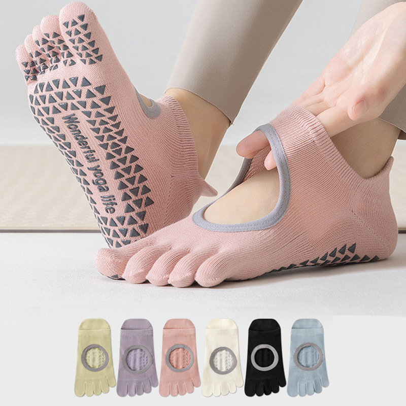 Chaussettes de yoga à cinq doi - Medias Para Pilates Y Yoga avis et prix