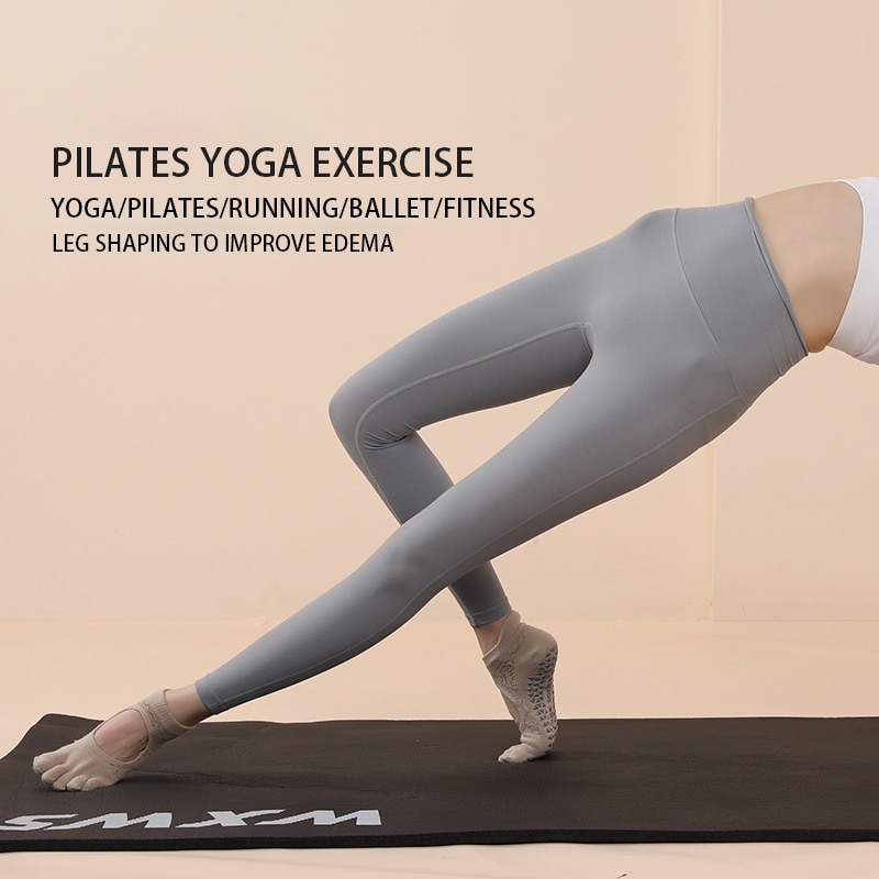 Chaussettes de yoga coordonnan - Medias Para Pilates Y Yoga avis et prix