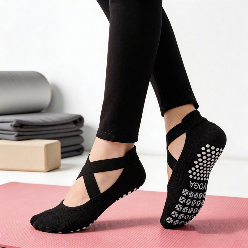 Chaussettes de yoga antidérapa - Medias Para Pilates Y Yoga avis et prix