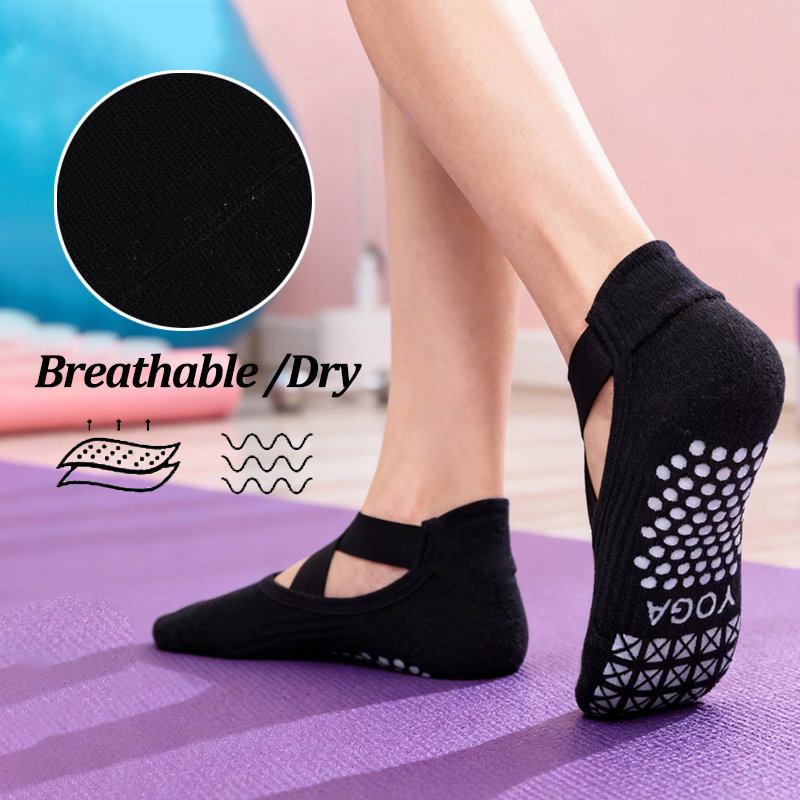Chaussettes de yoga antidérapa - Medias Para Pilates Y Yoga avis et prix