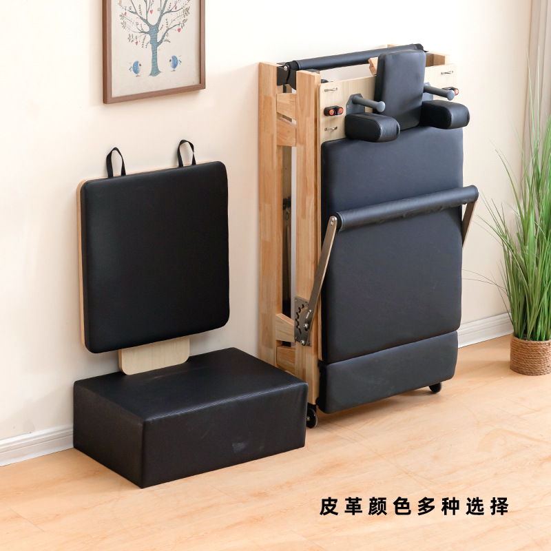 Lit de Pilates pliable en chên - Pilates And Yoga Is Same avis et prix