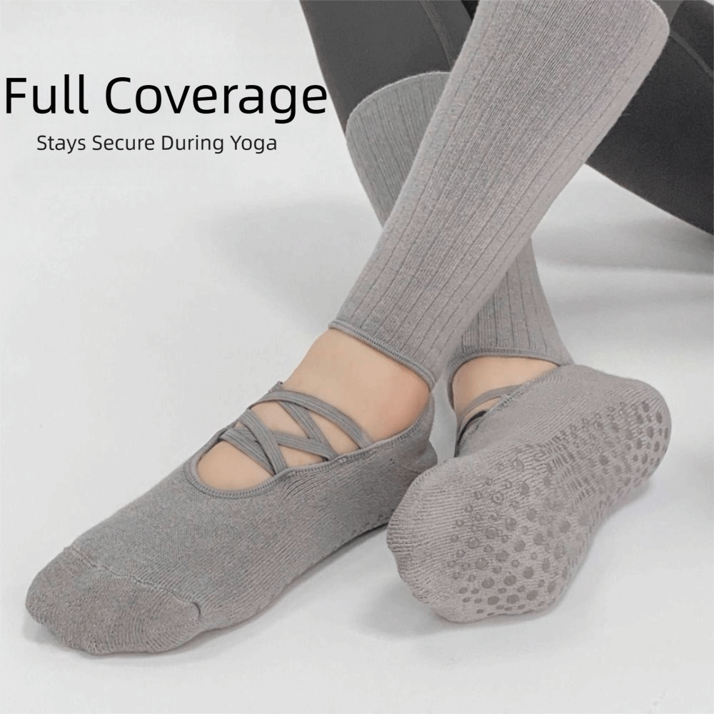 Chaussettes de Pilates en tiss - Youtube Yoga Pilates avis et prix