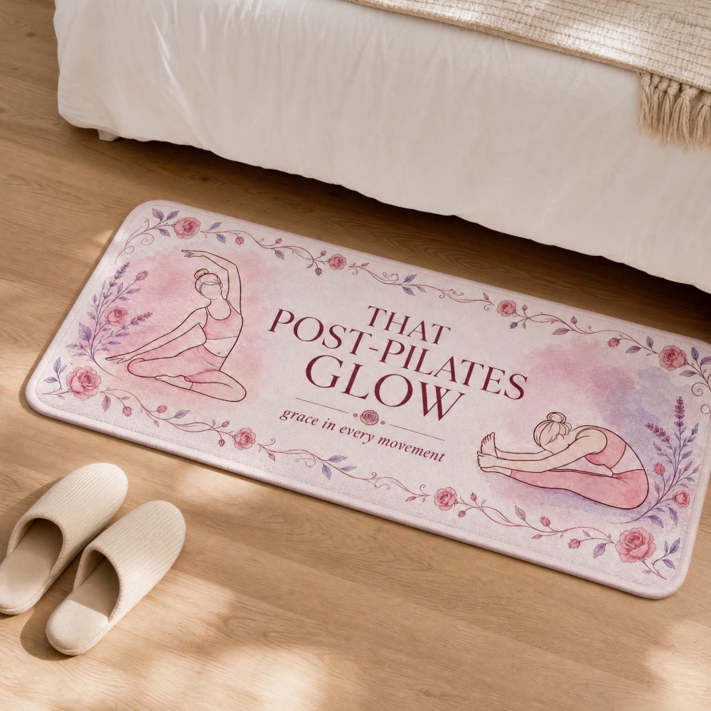 Tapis de yoga en flanelle douc - Pilates Yoga Garage avis et prix