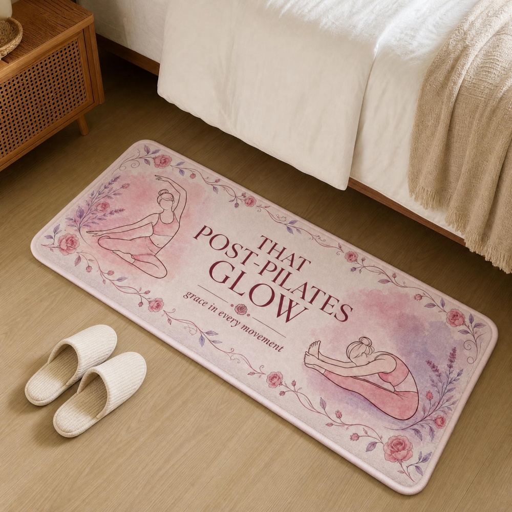 Tapis de yoga en flanelle douc - Pilates Yoga Garage avis et prix