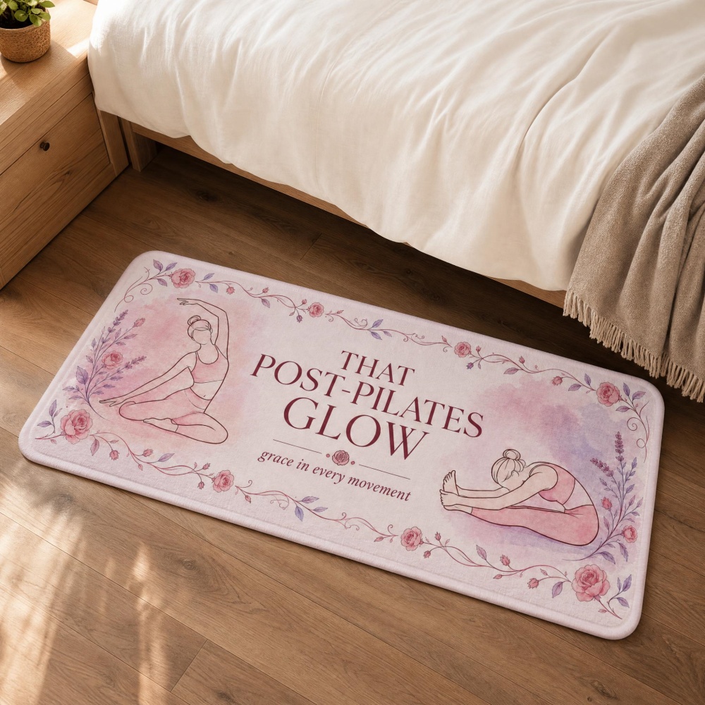 Tapis de yoga en flanelle douc - Pilates Yoga Garage avis et prix
